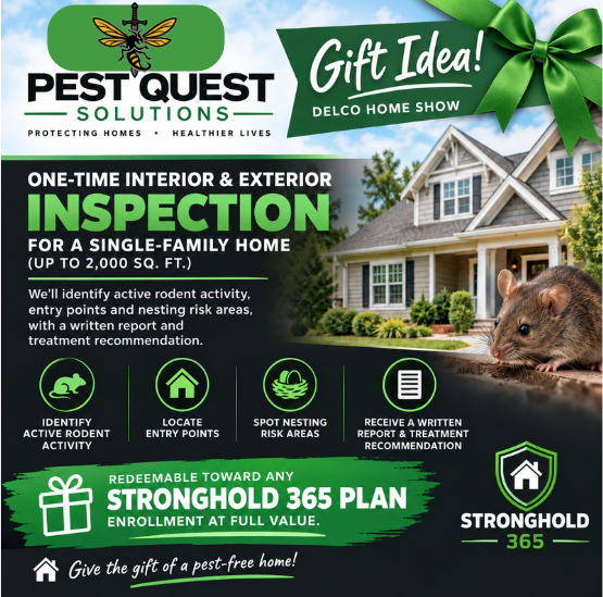 🐭 "Don't Let Them Move In For The Holidays" Rodent Inspection