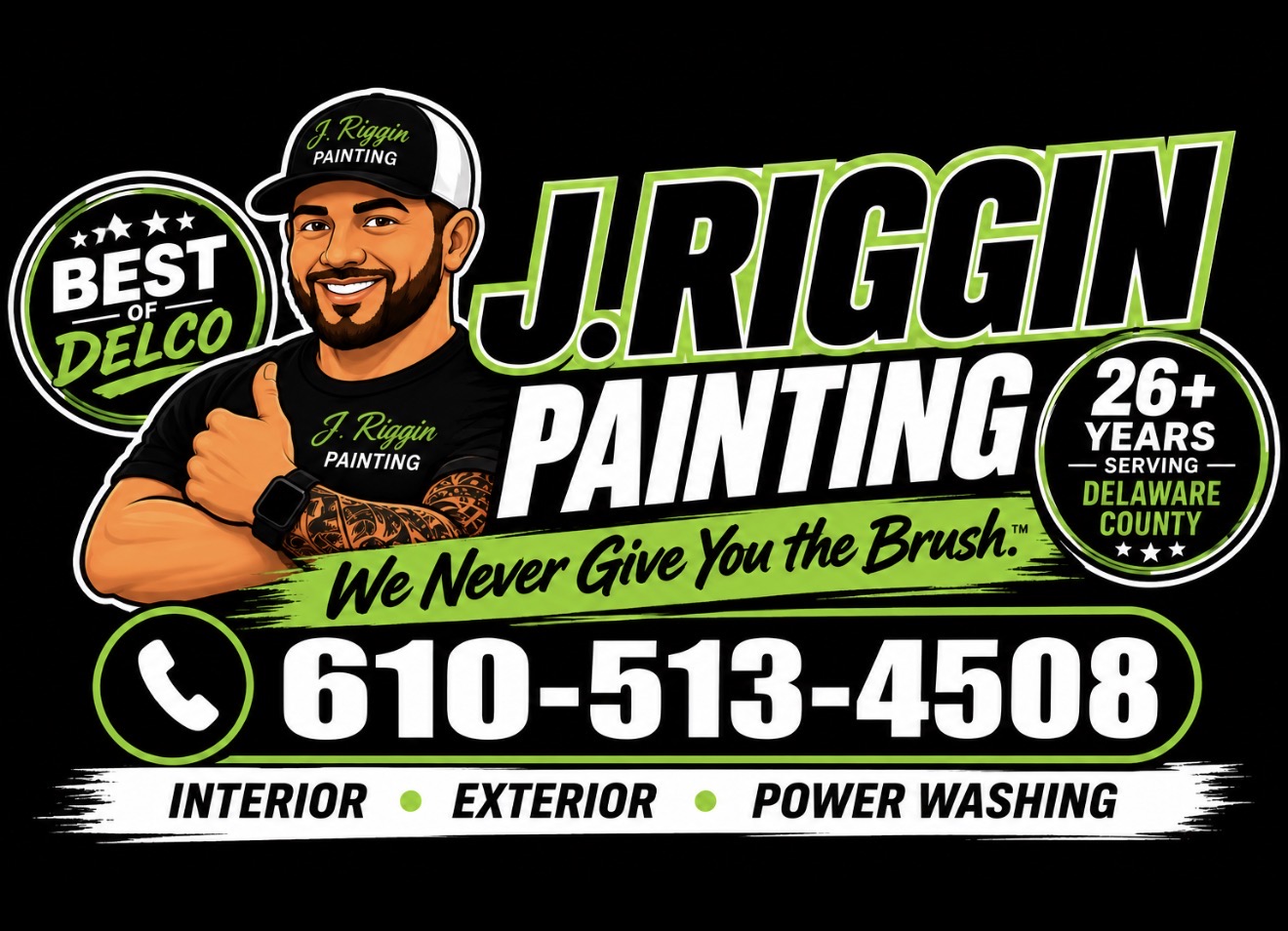 J. Riggin Painting logo
